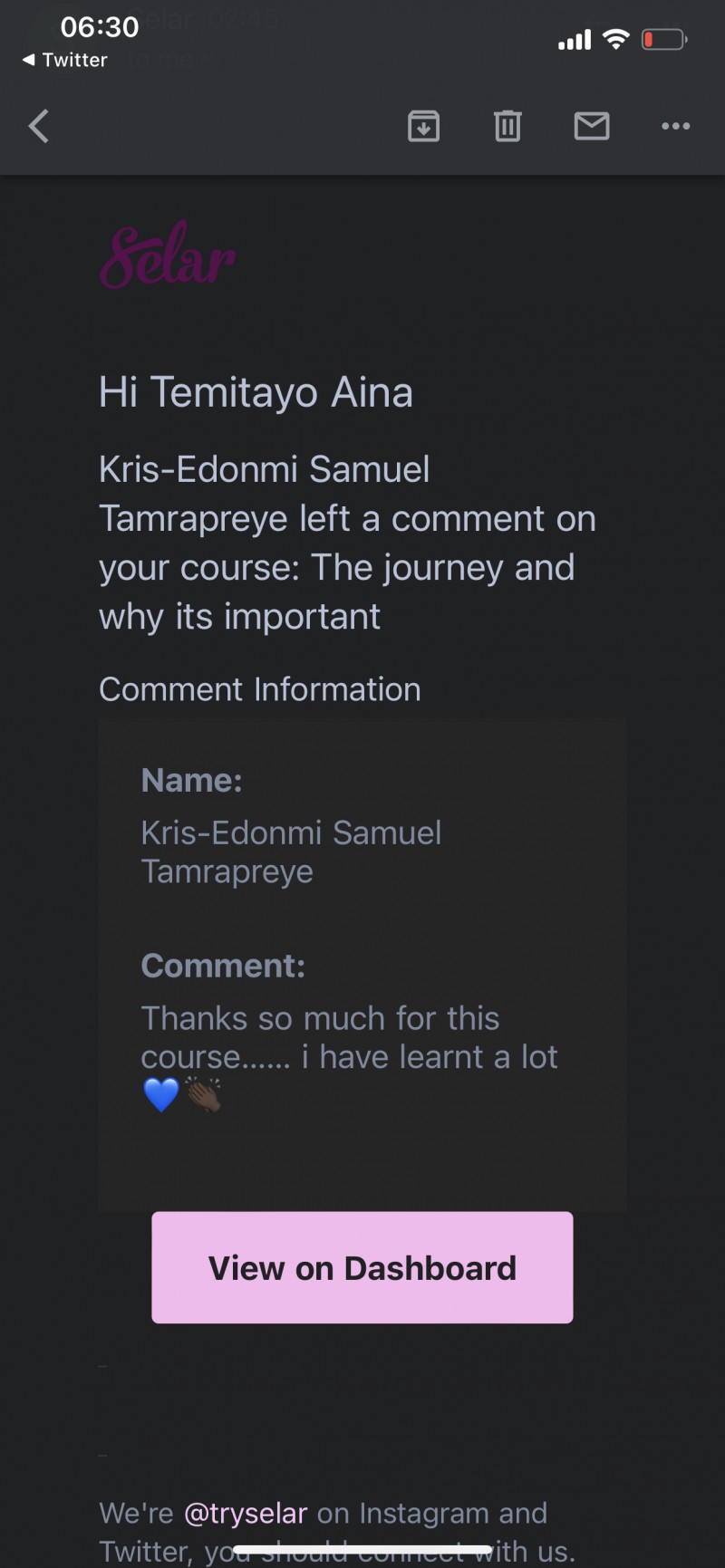 Customer review 7