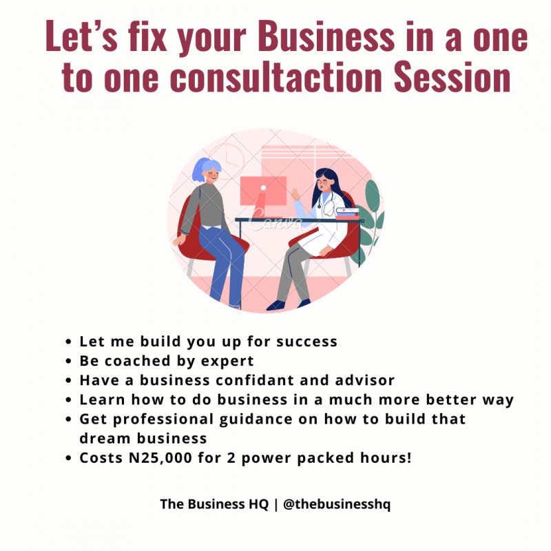 One to One Consultation
