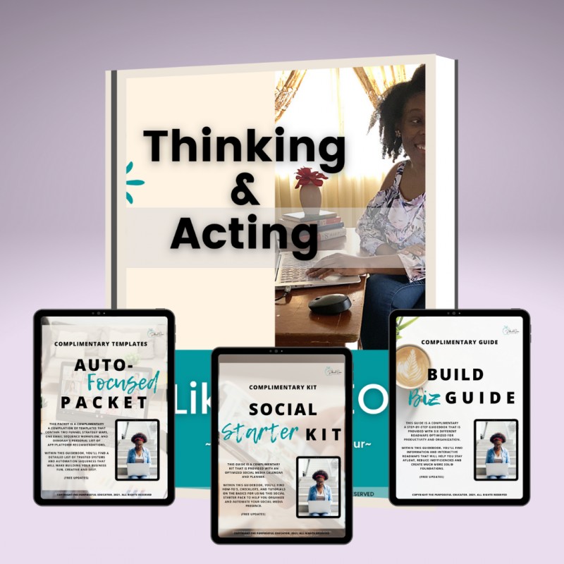 Thinking & Acting Like a CEO Starter Kit