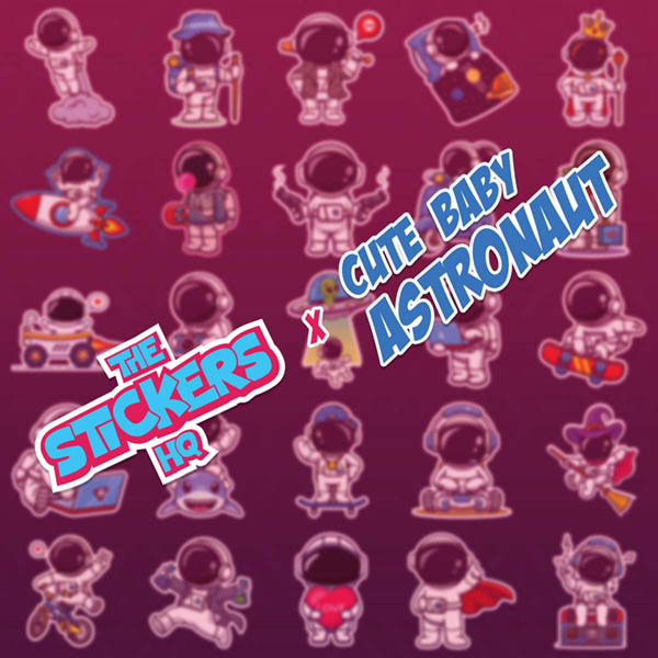 Cute Baby Astronaut