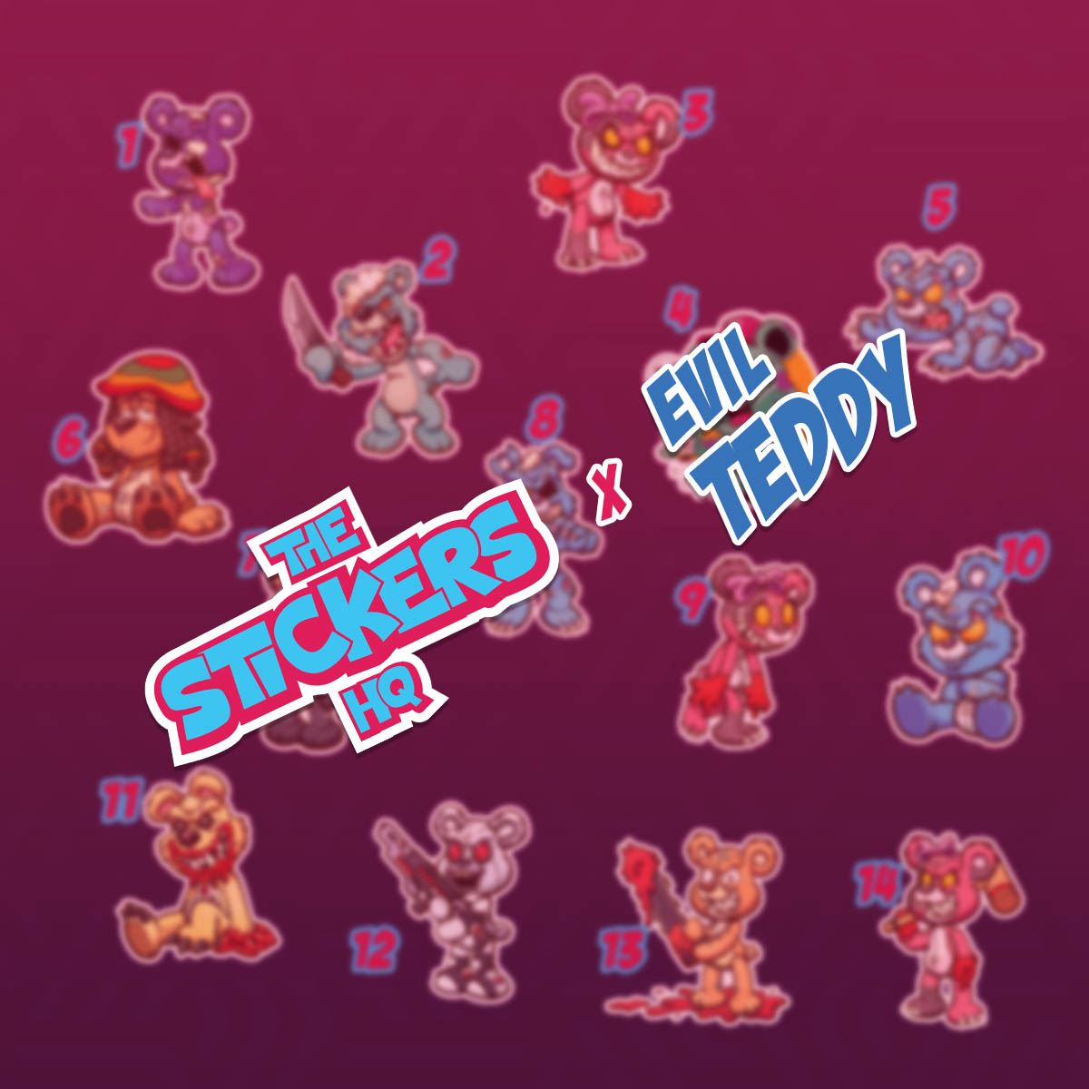 Evil teddy
