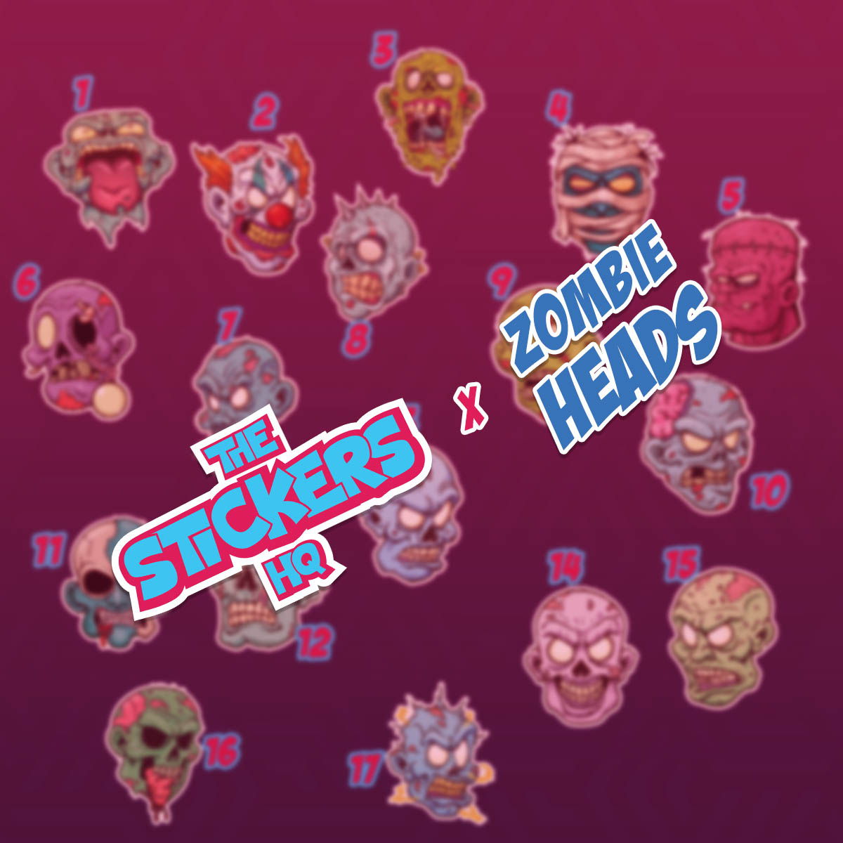 Zombie heads