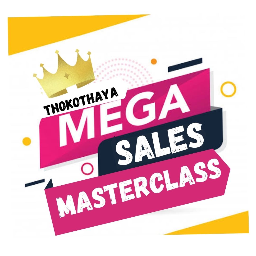 Mega Sales Master Class By Thokothaya