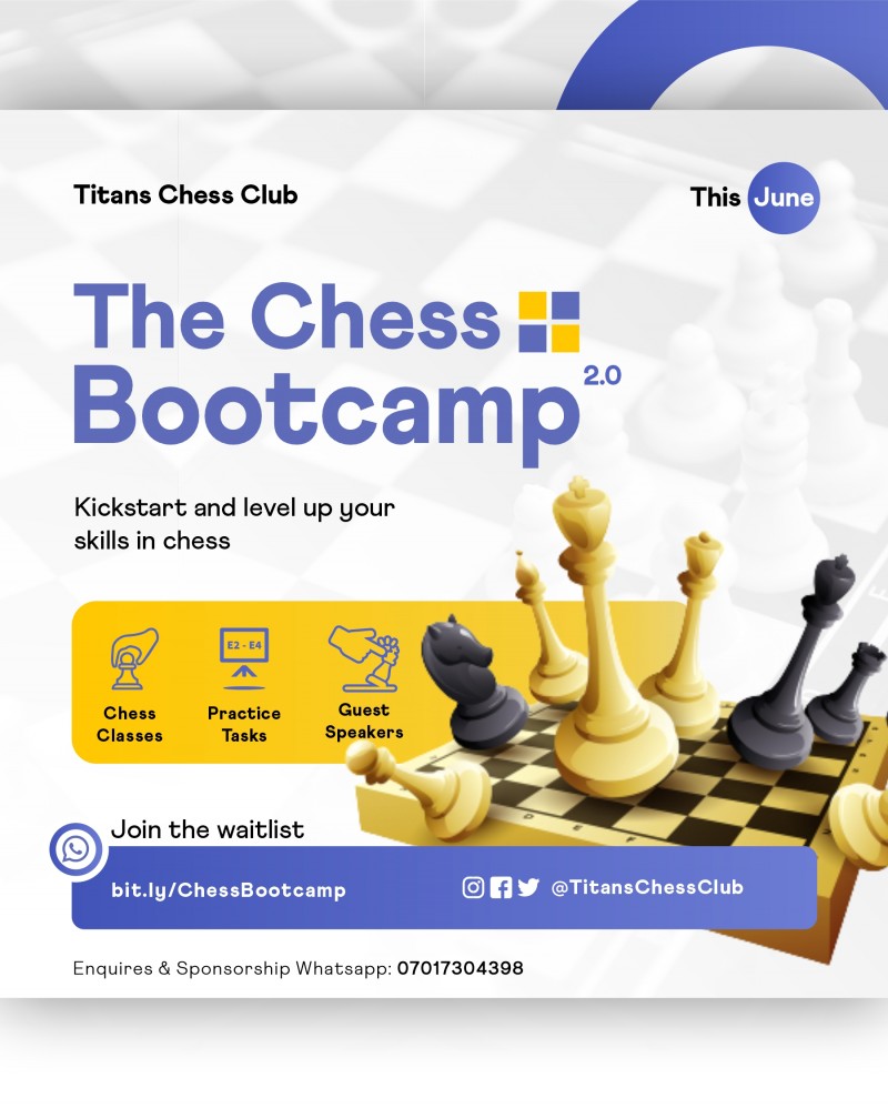 Chess Bootcamp 3.0 WaitList