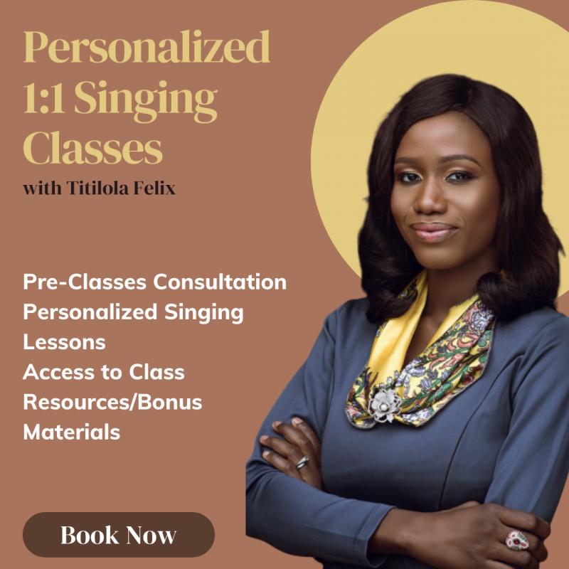 1:1 Personalized Singing Sessions