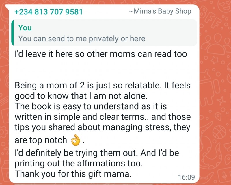 Customer review 1