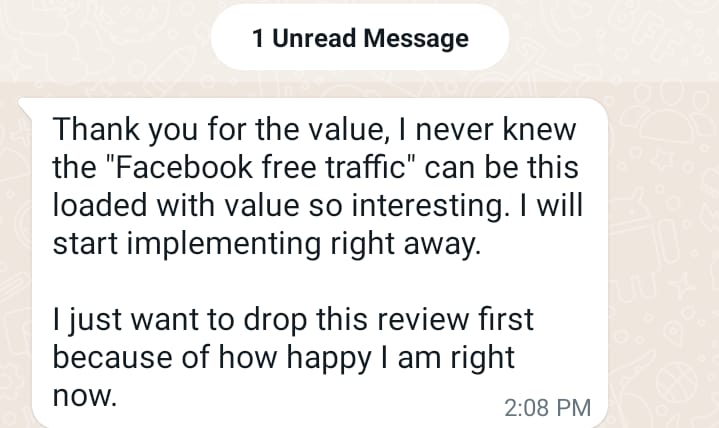 Customer review 1