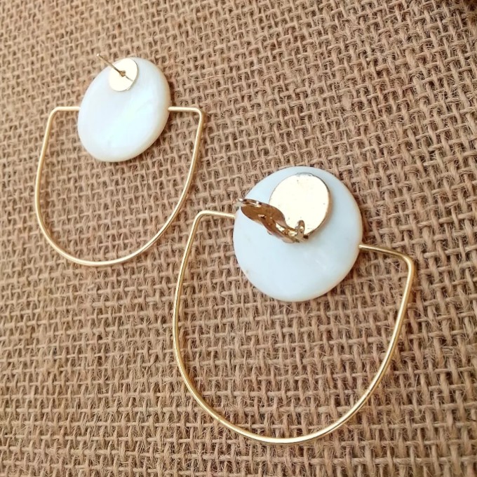 Ada Earrings- Green