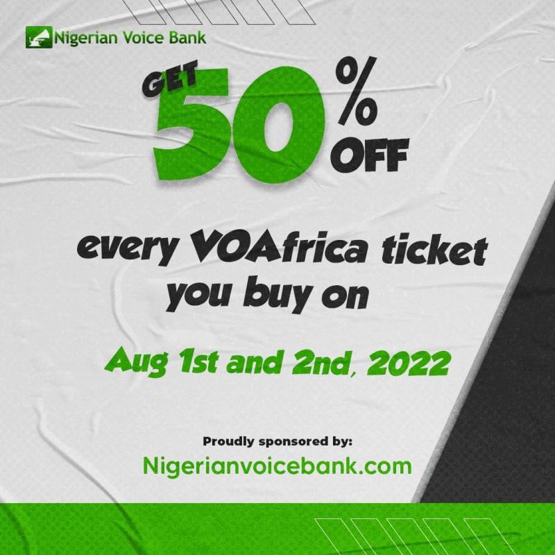 VOAFRCA 2022 50% Discount Sponsored by NVB