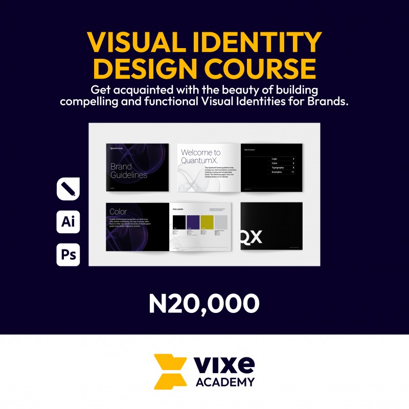 Buy Visual Identity Design Course by Vixe Academy on Selar.co