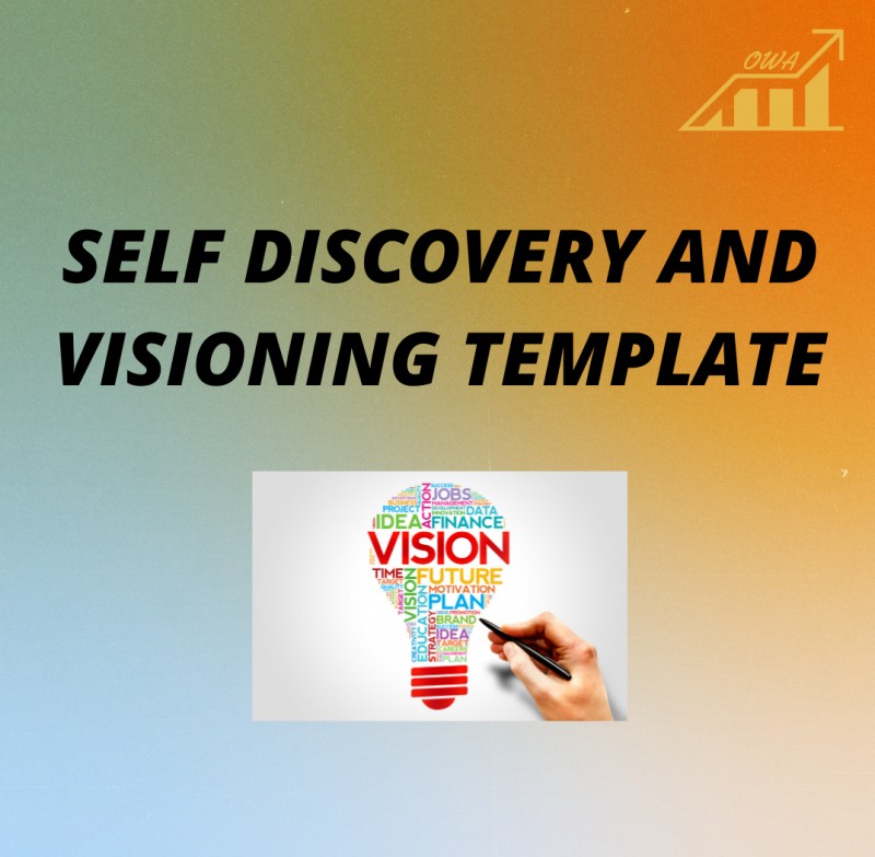 Self discovery & Visioning Template