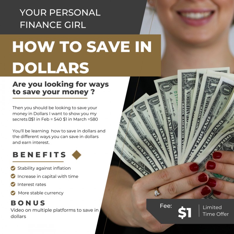 How To Save in Dollars