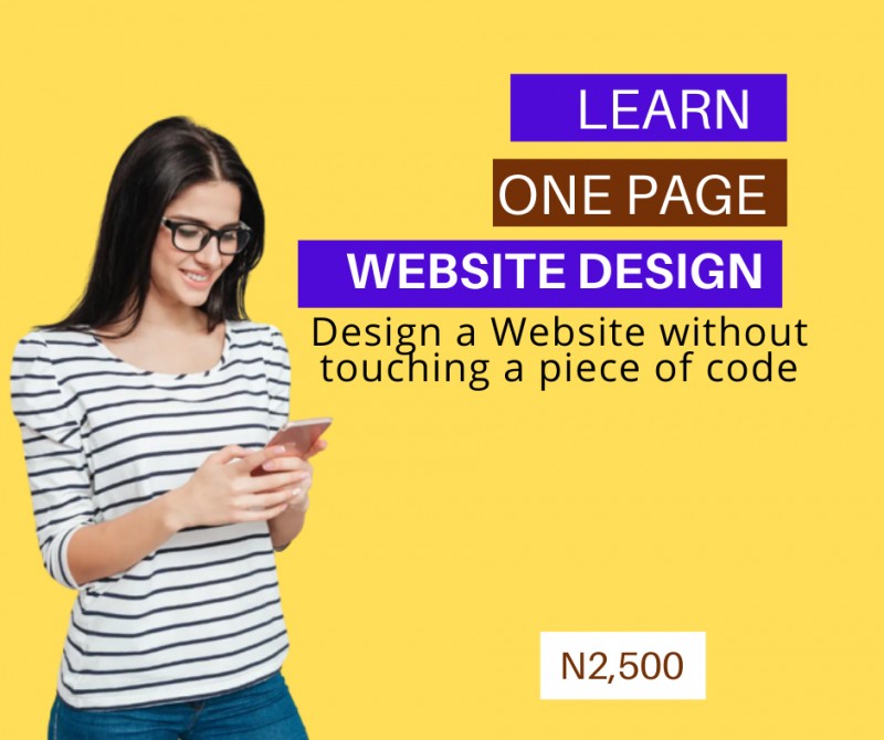 Buy how to create one page website by mirian ukachi on selar