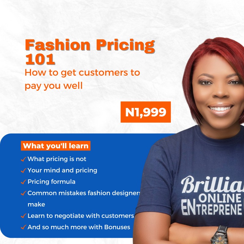 FASHION PRICING 101