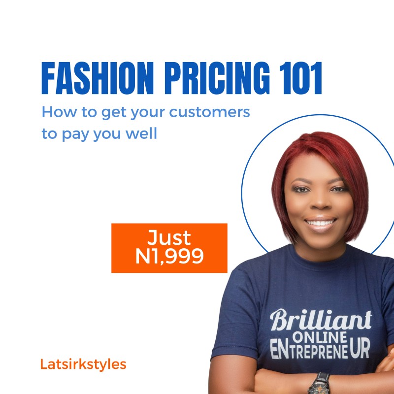 Fashion Pricing 101