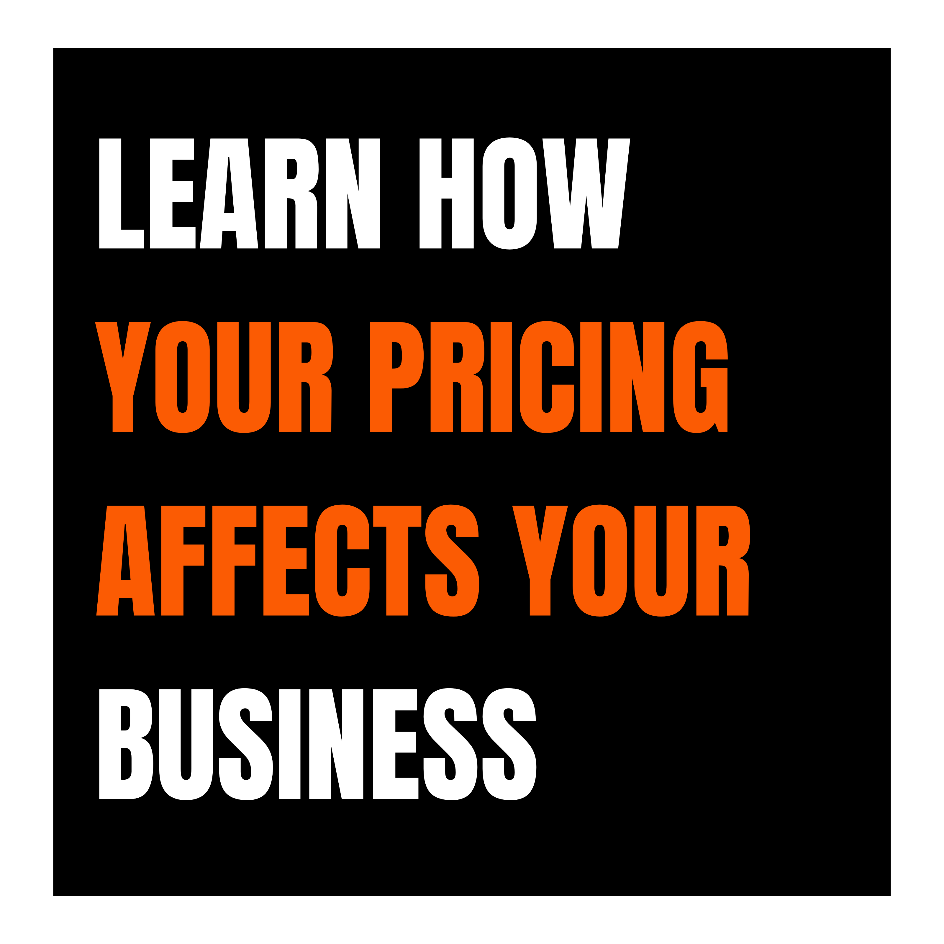 Fashion Pricing 101