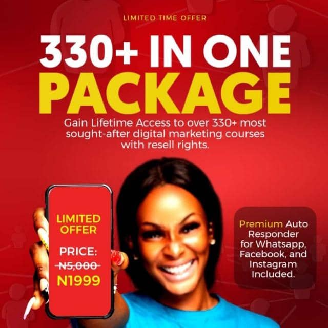 Over 330+ High Income Courses In One Package