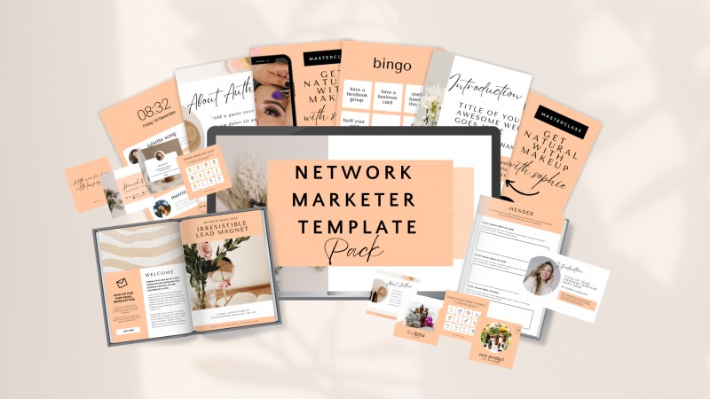 Network Marketer Template Pack