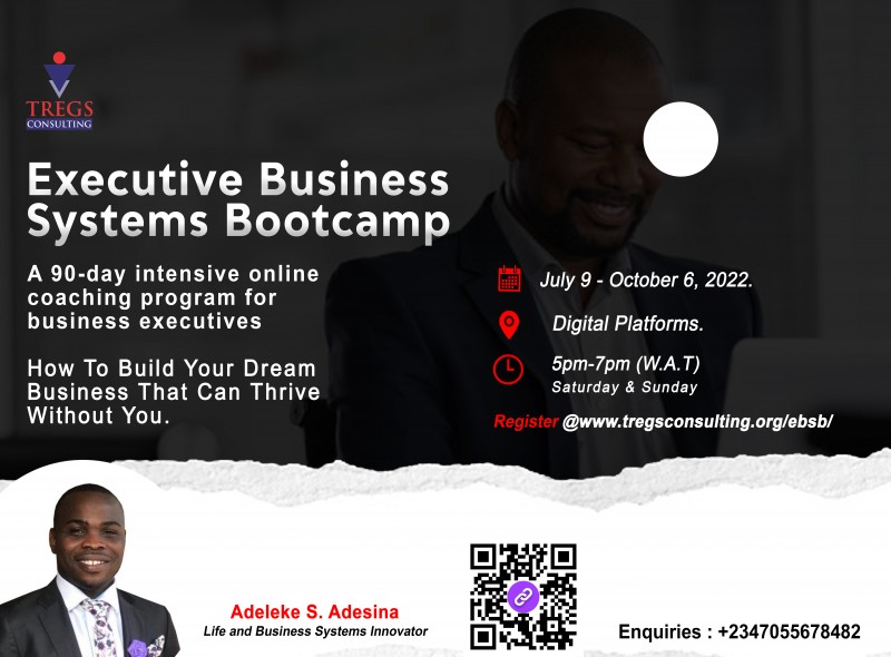 EXECUTIVE BUSINESS SYSTEMS BOOTCAMP EJ'S 10% DISCOUNT