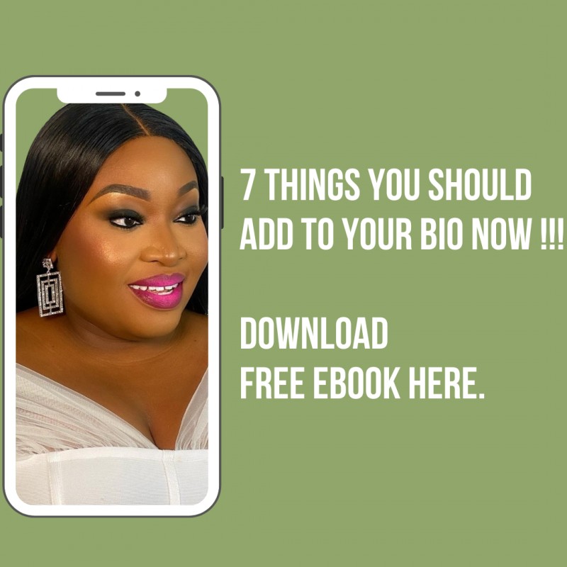 7 THINGS YOU SHOULD ADD TO YOUR BIO RIGHT NOW