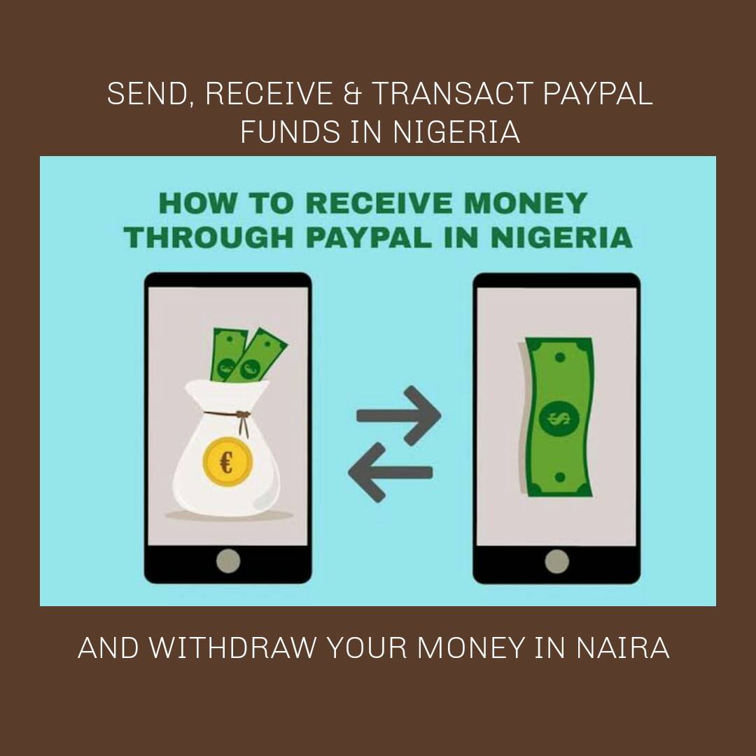 Alternative app to send, receive & transact PayPal funds in Nigeria