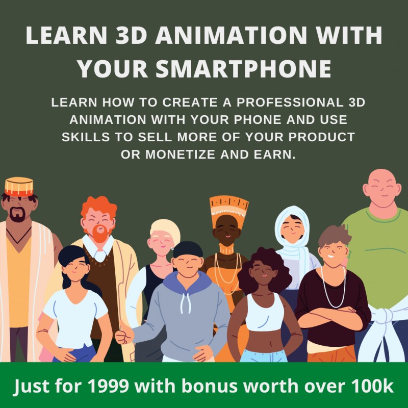 3D ANIMATION COURSE