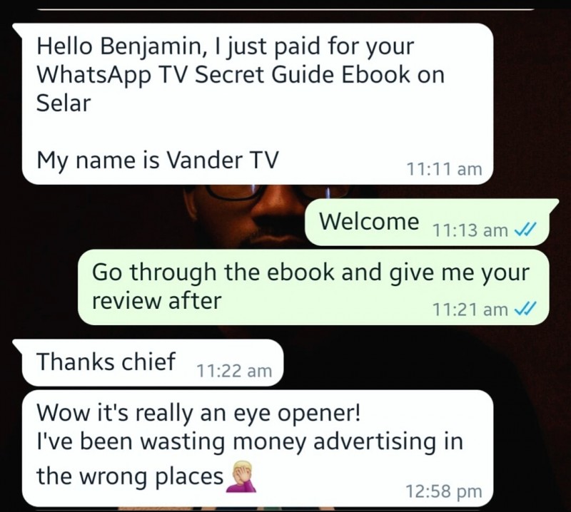 Customer review 1
