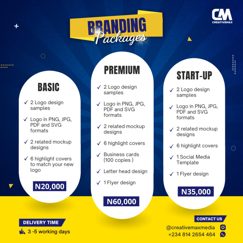 Start Up Branding Package