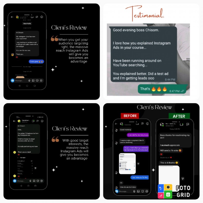 Customer review 1