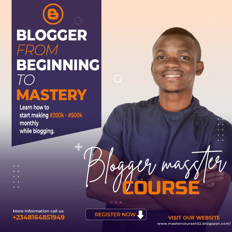 Blogger From Beginning to mastery