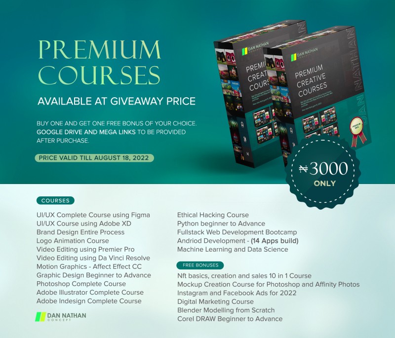 Buy Premium Courses by Dan Nathan on Selar
