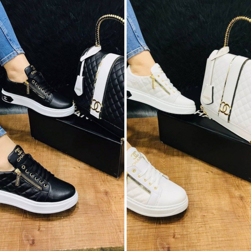 Buy Quality Ladies Chanel Sneakers And Bags By Denjeyz Wears On Selar co