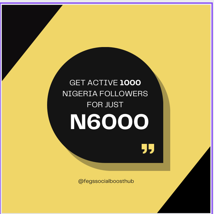 Real 1000 Social Media Followers