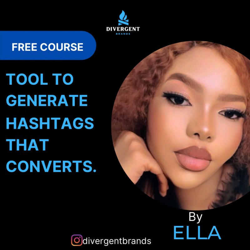 Tool to generate hashtag that converts
