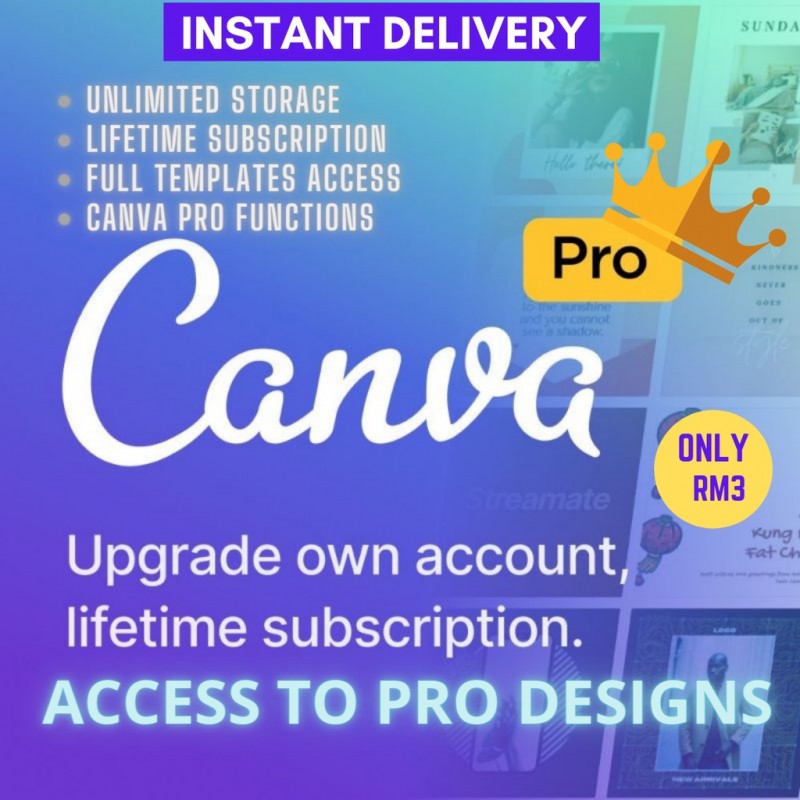 Buy Canva Pro Available for All Platform - Windows, macOS, iOS, Android ...