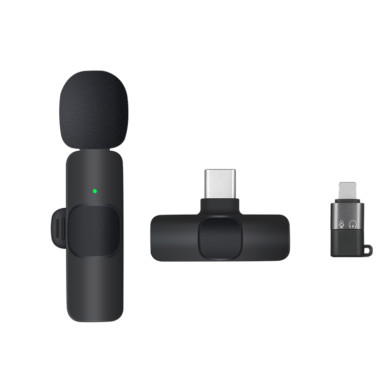 Original Wireless Microphone for music and Video Recording Type-C Android & iPhone Noise Reduction