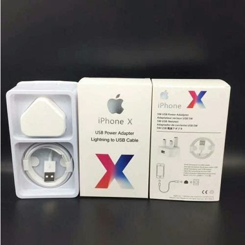 Buy iPhone x USB power adapter lighting to usb cable by