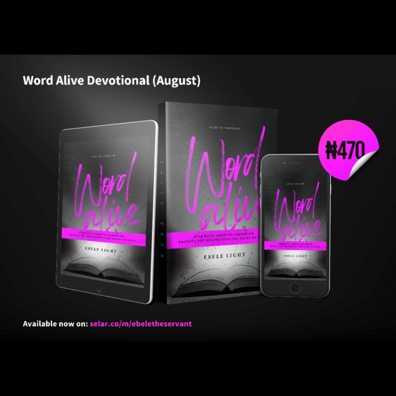 Word Alive Devotional {August}