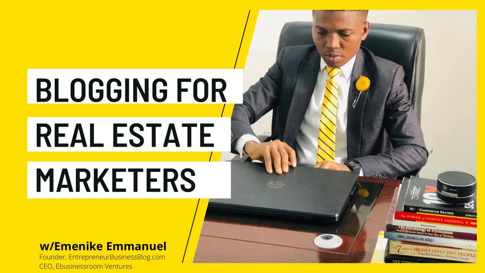 Blogging for Real Estate Marketers Training