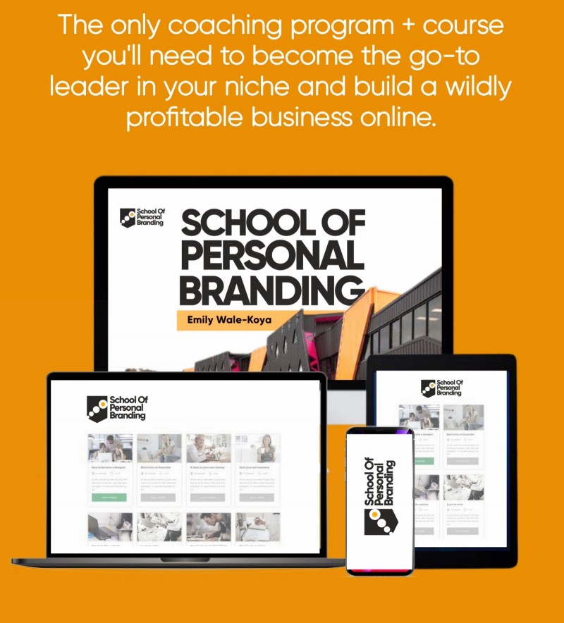 Buy School of Personal Branding by Emilyspeakslife on Selar