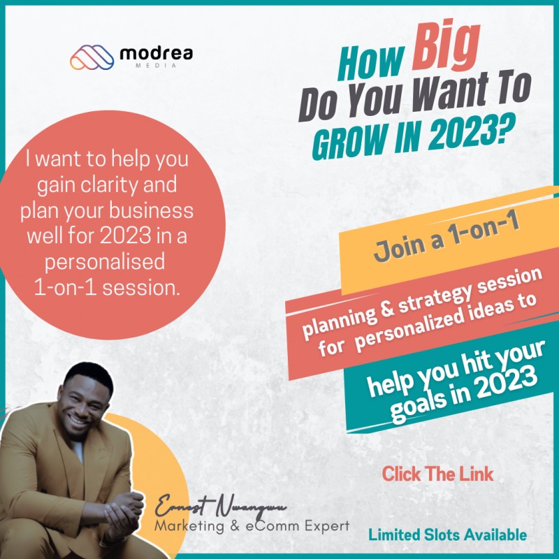 1-on-1 Business Strategy Growth Session.