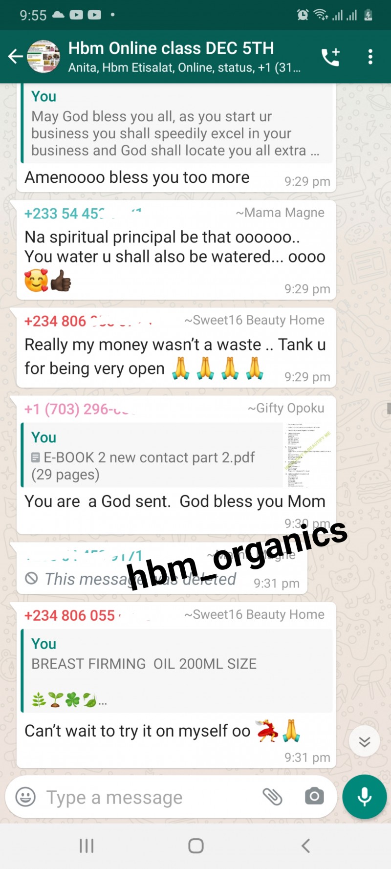 Customer review 1