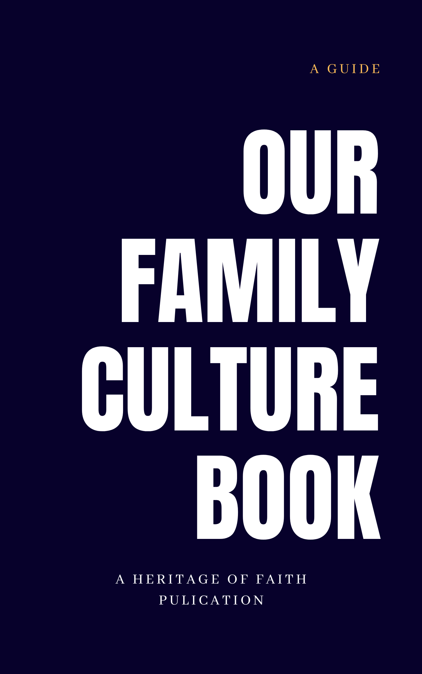 The Family Culture Book