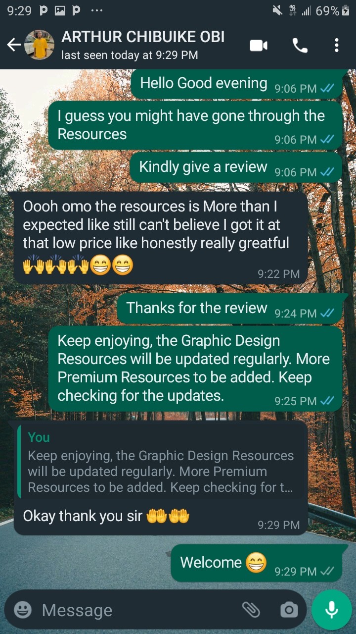 Customer review 1