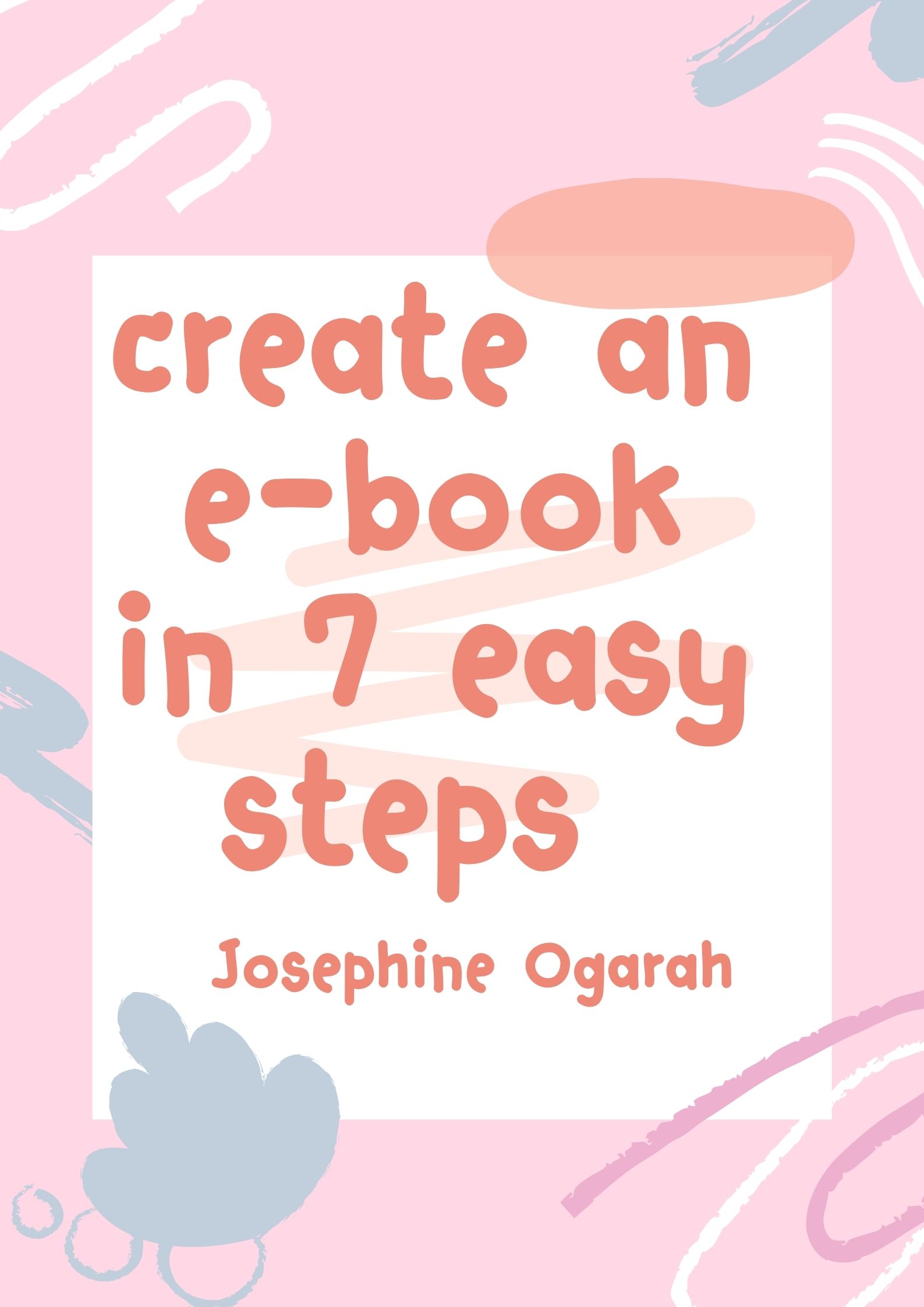 Create an e-book in 7 easy steps