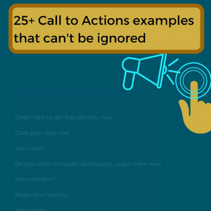 25+ call to actions