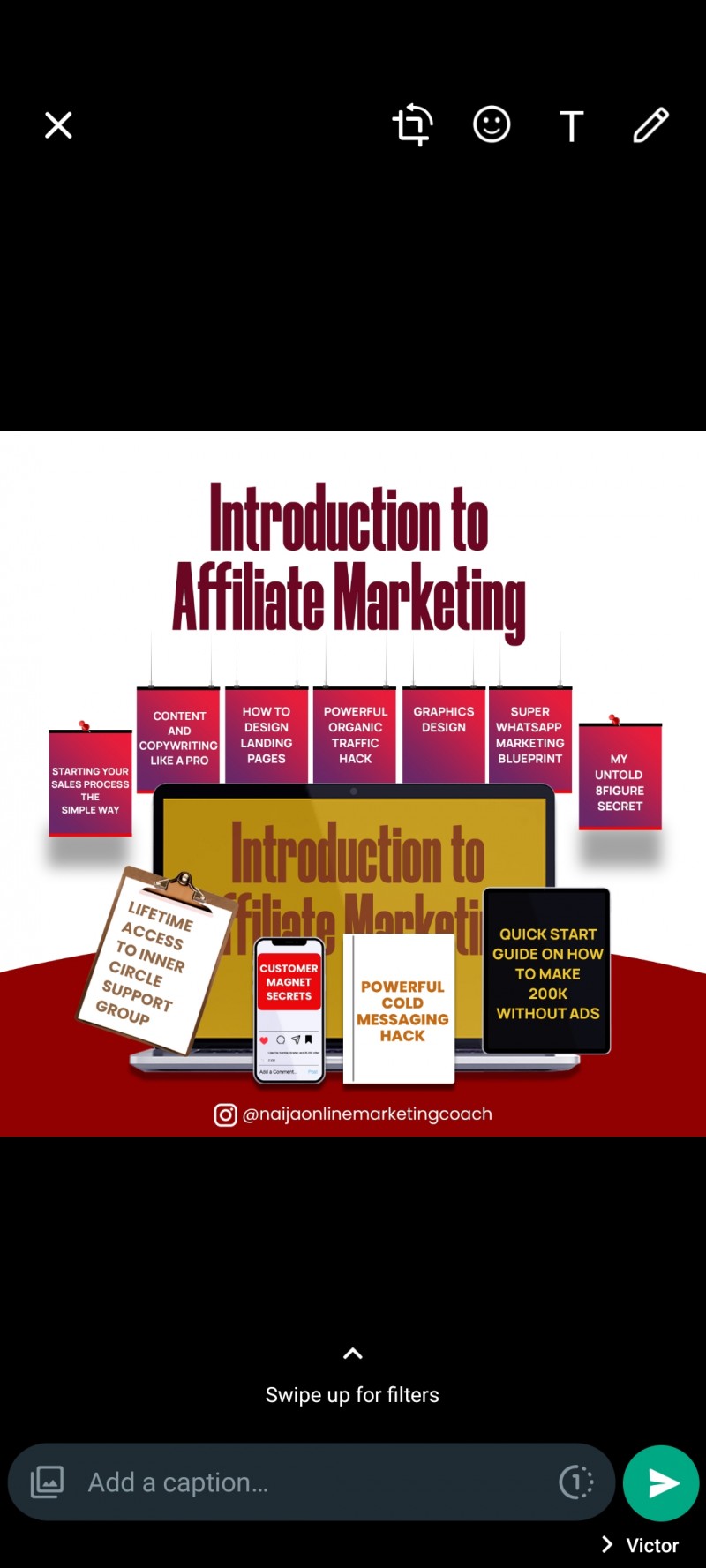 The Super Affiliate Marketing Made Easy with Smartphone Program