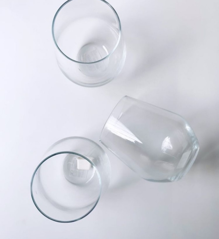 Glass Cup Without Handle