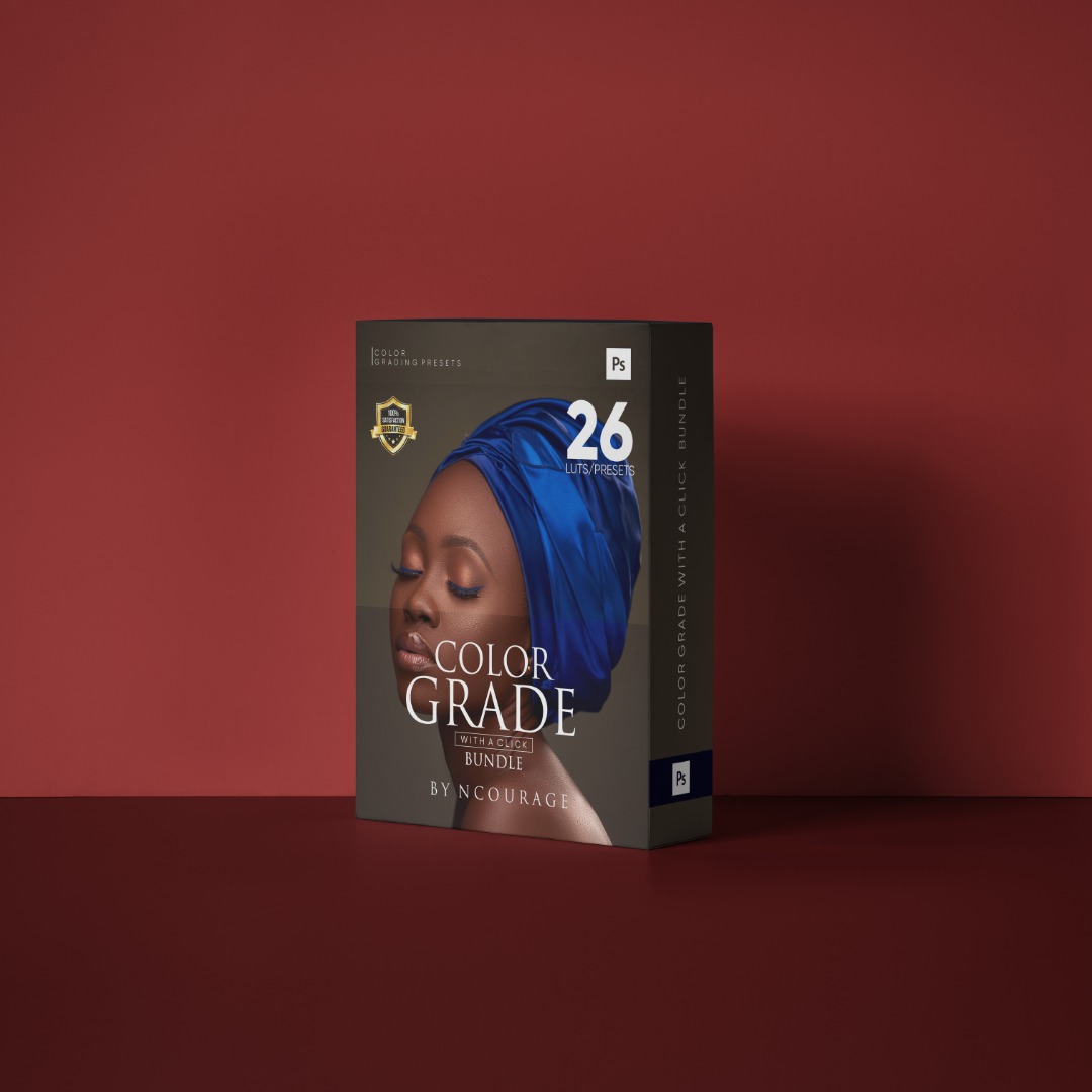 BUNDLE: Color Grade at a click (26 LUTS) Plus 5 Nature Background Lut and 5 PS Actions (PRESETS)