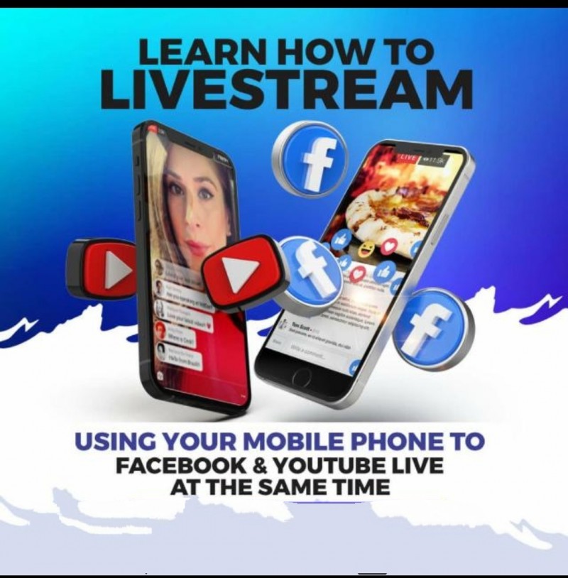 Stream to Facebook & YouTube Once
